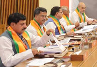 mukhyamantri parishad tripura cm discusses programmes